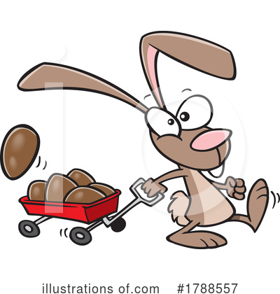 Easter Bunny Clipart #1788557 by toonaday