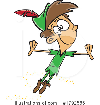 Peter Pan Clipart #1792586 by toonaday