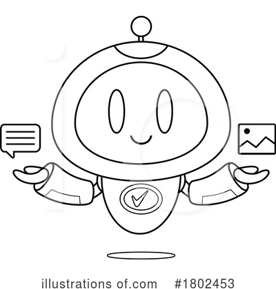 Robot Clipart #1802453 by Hit Toon