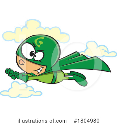 Super Man Clipart #1804980 by toonaday