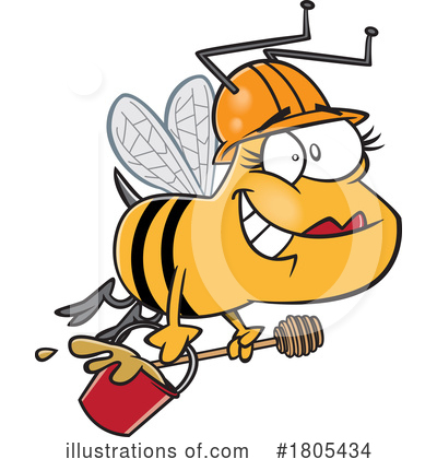 Honey Clipart #1805434 by toonaday