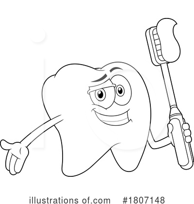 Toothpaste Clipart #1807148 by Hit Toon
