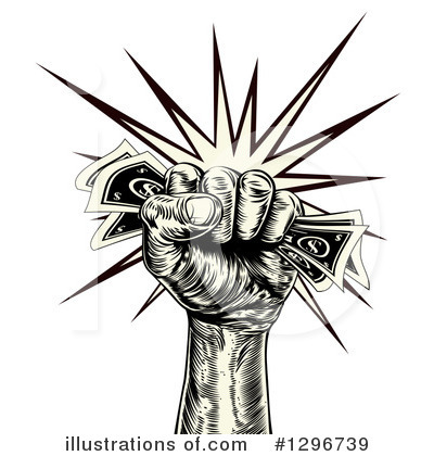 Royalty-Free (RF) Cash Clipart Illustration by AtStockIllustration - Stock Sample #1296739