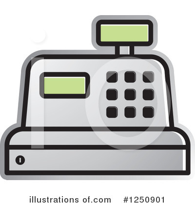 Cash Register Clipart #1250901 by Lal Perera