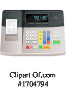 Cash Register Clipart #1704794 by Vector Tradition SM