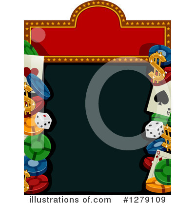 Poker Chips Clipart #1279109 by BNP Design Studio