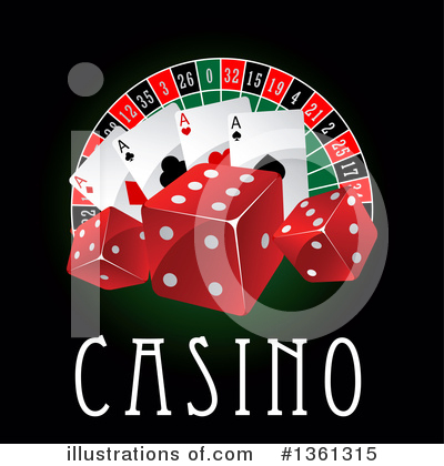 Royalty-Free (RF) Casino Clipart Illustration by Vector Tradition SM - Stock Sample #1361315