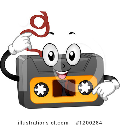 Cassette Clipart #1200284 by BNP Design Studio