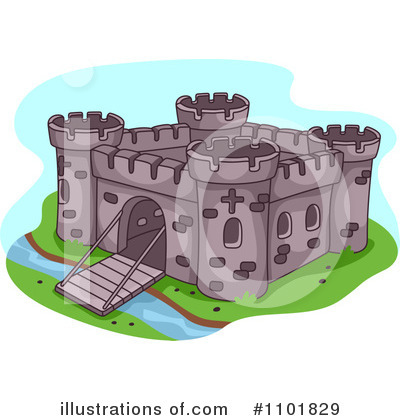 Royalty-Free (RF) Castle Clipart Illustration by BNP Design Studio - Stock Sample #1101829