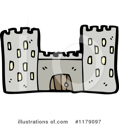 Royalty-Free (RF) Castle Clipart Illustration by lineartestpilot - Stock Sample #1179097