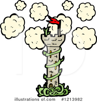 Castle Tower Clipart #1213982 by lineartestpilot