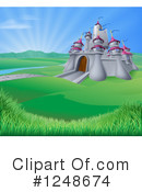 Castle Clipart #1248674 by AtStockIllustration