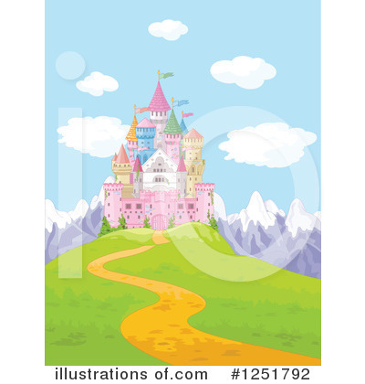 Royalty-Free (RF) Castle Clipart Illustration by Pushkin - Stock Sample #1251792
