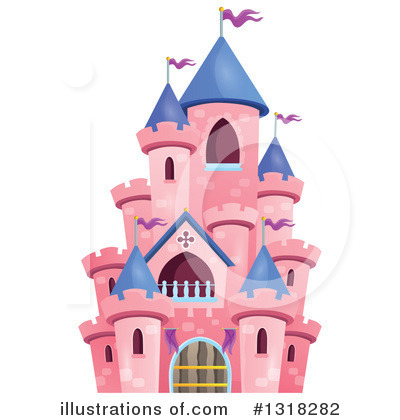 Royalty-Free (RF) Castle Clipart Illustration by visekart - Stock Sample #1318282