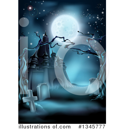 Moon Clipart #1345777 by AtStockIllustration