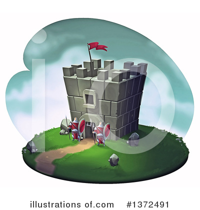 Royalty-Free (RF) Castle Clipart Illustration by Tonis Pan - Stock Sample #1372491