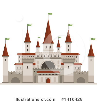 Fortress Clipart #1410428 by Vector Tradition SM