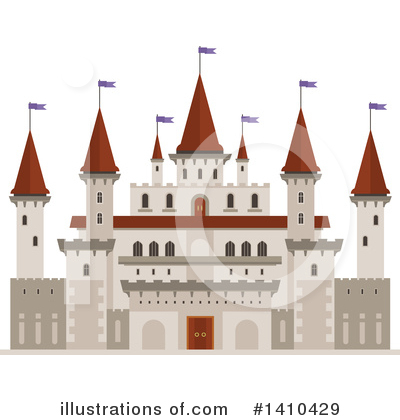 Fortress Clipart #1410429 by Vector Tradition SM