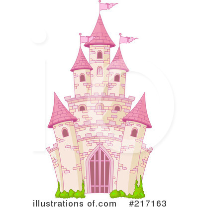 Royalty-Free (RF) Castle Clipart Illustration by Pushkin - Stock Sample #217163