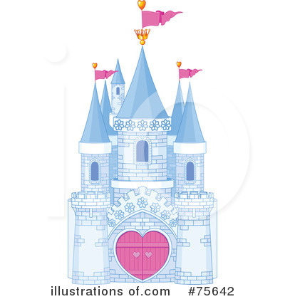 Royalty-Free (RF) Castle Clipart Illustration by Pushkin - Stock Sample #75642