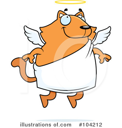 Royalty-Free (RF) Cat Clipart Illustration by Cory Thoman - Stock Sample #104212
