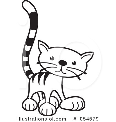 Royalty-Free (RF) Cat Clipart Illustration by Lal Perera - Stock Sample #1054579