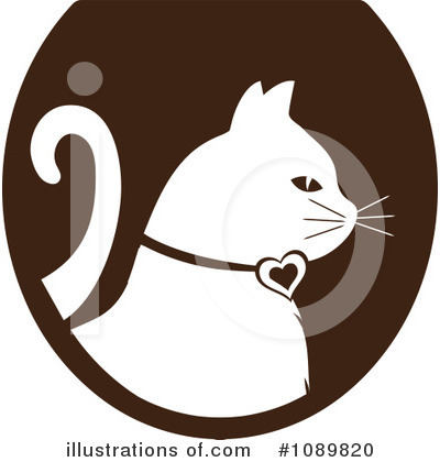 Royalty-Free (RF) Cat Clipart Illustration by Pams Clipart - Stock Sample #1089820
