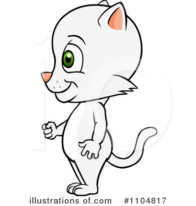 Royalty-Free (RF) Cat Clipart Illustration by Cartoon Solutions - Stock Sample #1104817