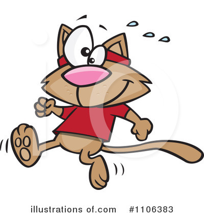 Jogger Clipart #1106383 by toonaday