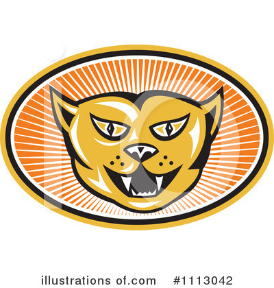 Royalty-Free (RF) Cat Clipart Illustration by patrimonio - Stock Sample #1113042
