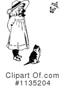 Cat Clipart #1135204 by Prawny Vintage