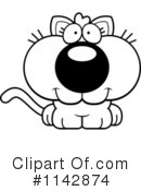 Cat Clipart #1142874 by Cory Thoman