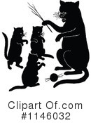 Cat Clipart #1146032 by Prawny Vintage