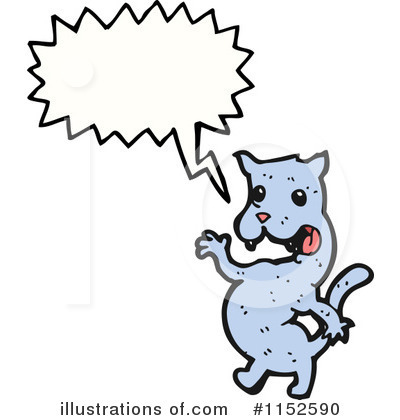 Royalty-Free (RF) Cat Clipart Illustration by lineartestpilot - Stock Sample #1152590