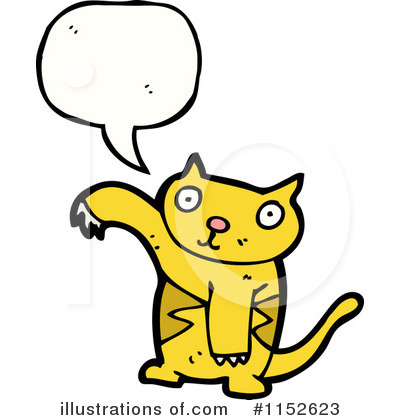 Royalty-Free (RF) Cat Clipart Illustration by lineartestpilot - Stock Sample #1152623