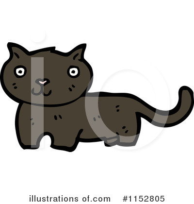 Royalty-Free (RF) Cat Clipart Illustration by lineartestpilot - Stock Sample #1152805