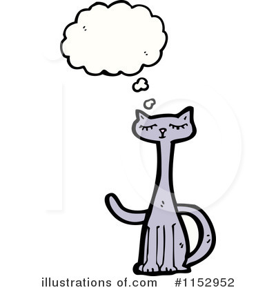 Royalty-Free (RF) Cat Clipart Illustration by lineartestpilot - Stock Sample #1152952
