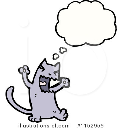 Royalty-Free (RF) Cat Clipart Illustration by lineartestpilot - Stock Sample #1152955