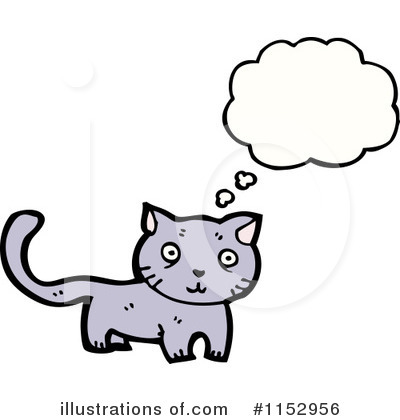 Royalty-Free (RF) Cat Clipart Illustration by lineartestpilot - Stock Sample #1152956