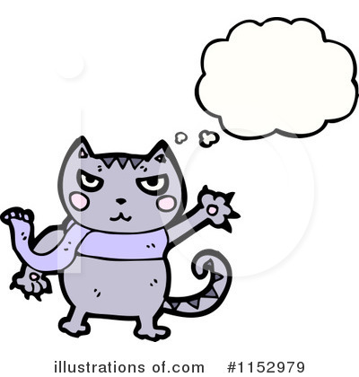 Royalty-Free (RF) Cat Clipart Illustration by lineartestpilot - Stock Sample #1152979