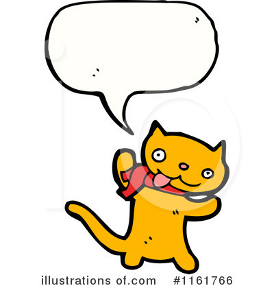 Royalty-Free (RF) Cat Clipart Illustration by lineartestpilot - Stock Sample #1161766