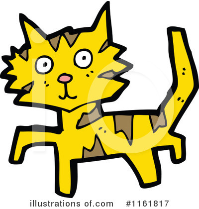 Royalty-Free (RF) Cat Clipart Illustration by lineartestpilot - Stock Sample #1161817