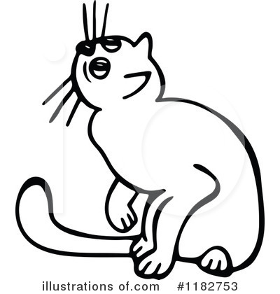 Royalty-Free (RF) Cat Clipart Illustration by Prawny - Stock Sample #1182753