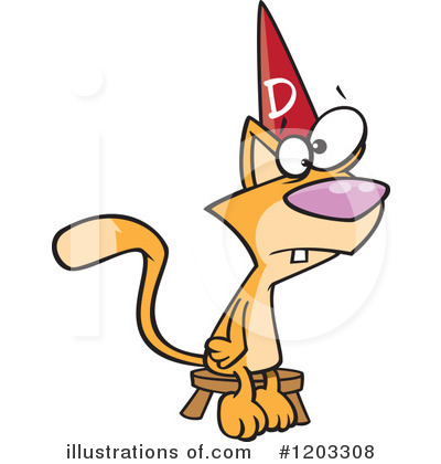 Dunce Clipart #1203308 by toonaday