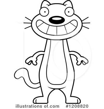 Royalty-Free (RF) Cat Clipart Illustration by Cory Thoman - Stock Sample #1208820