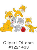 Cat Clipart #1221433 by Alex Bannykh