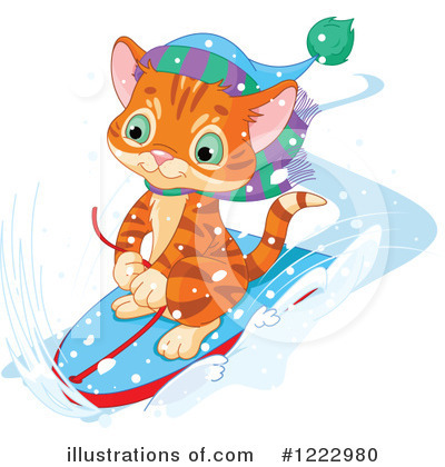 Ginger Cat Clipart #1222980 by Pushkin