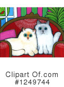 Cat Clipart #1249744 by Maria Bell