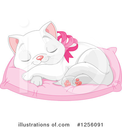 Royalty-Free (RF) Cat Clipart Illustration by Pushkin - Stock Sample #1256091