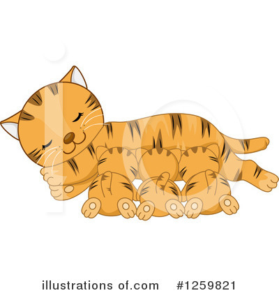 Royalty-Free (RF) Cat Clipart Illustration by BNP Design Studio - Stock Sample #1259821